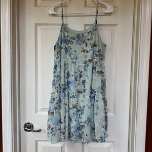 Pastel Floral Maternity Boho Baby Shower Pregnancy Gender Reveal Dress M NEW